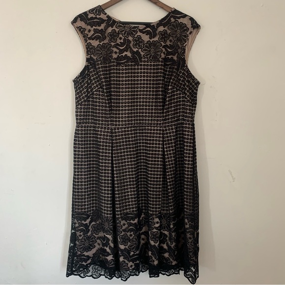 Black Lacy Dress - Picture 2 of 4